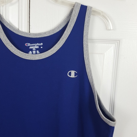 Champion Athletic Blue Tank Top Men's XL - Picture 2 of 7